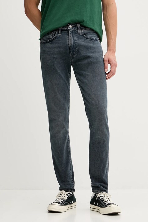 Levi's jeansy męskie kolor granatowy 28833