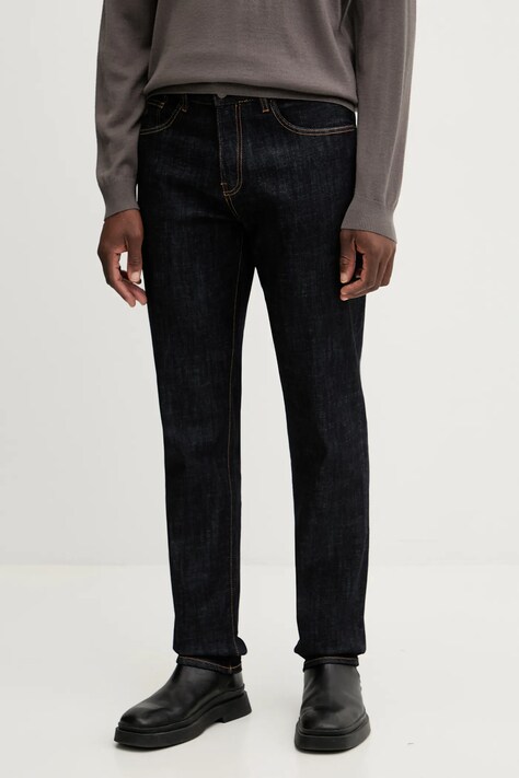 Armani Exchange jeansy męskie kolor granatowy XM000049 AF18822