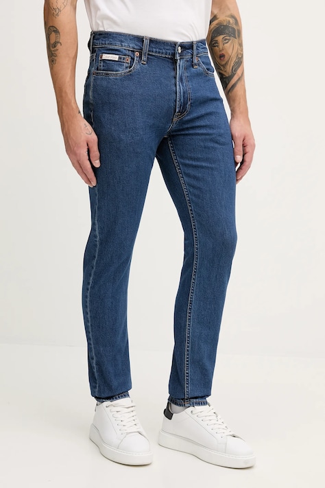 Calvin Klein Jeans jeansy męskie kolor granatowy LV04RD941G