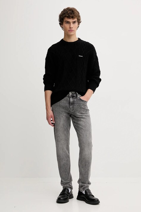 Karl Lagerfeld Jeans jeansy męskie kolor szary A4M10061