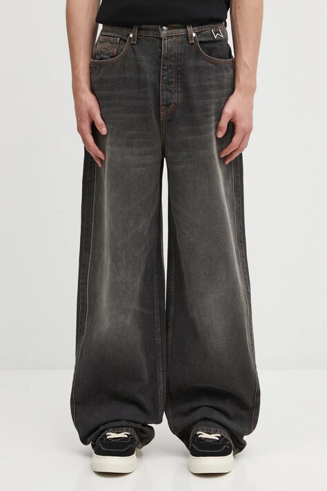 RHUDE jeansy Wide Leg Traxedo męskie RHFW25DP01012