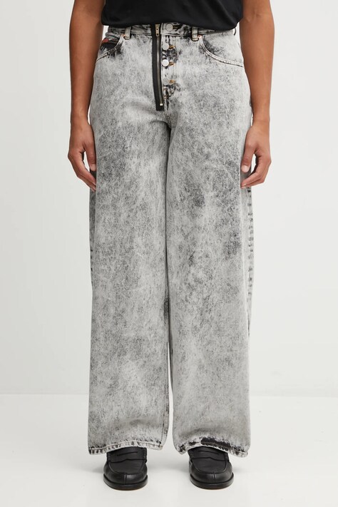 Martine Rose jeansy Zip Hem męskie 259WD09049