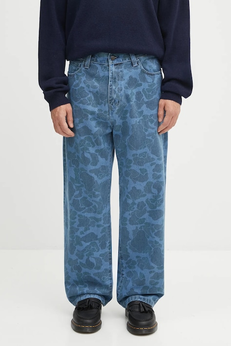 Хлопковые джинсы Carhartt WIP Duck Landon Pant I033755.2I235