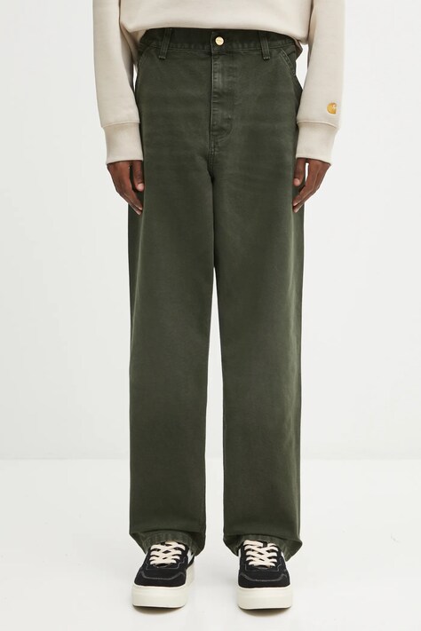 Carhartt WIP jeansy bawełniane Single Knee Pant męskie I034798.494O