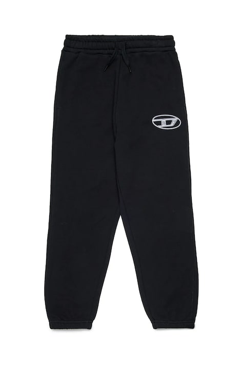 Παιδικό βαμβακερό παντελόνι Diesel POSTIV TROUSERS χρώμα: μαύρο, J02457