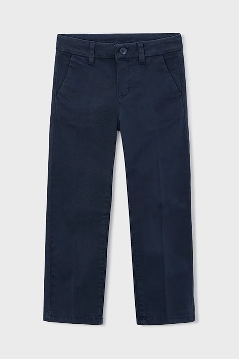 Mayoral pantaloni copii culoarea bleumarin, uni, 513