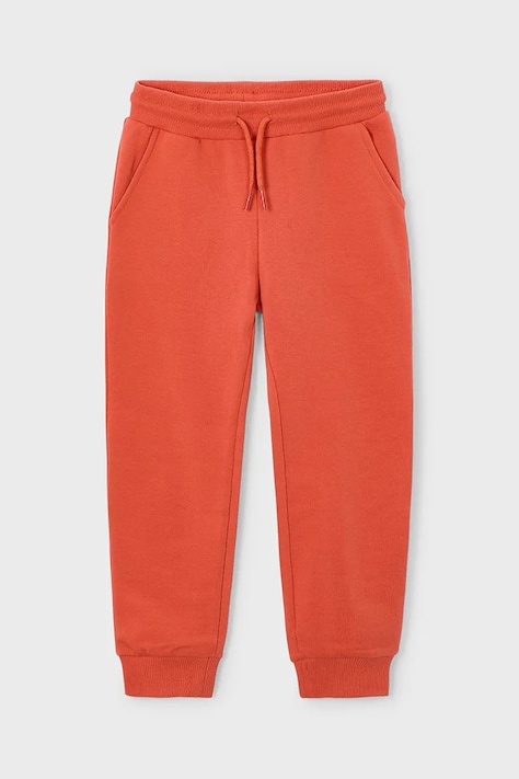 Mayoral pantaloni de trening pentru copii culoarea portocaliu, 725