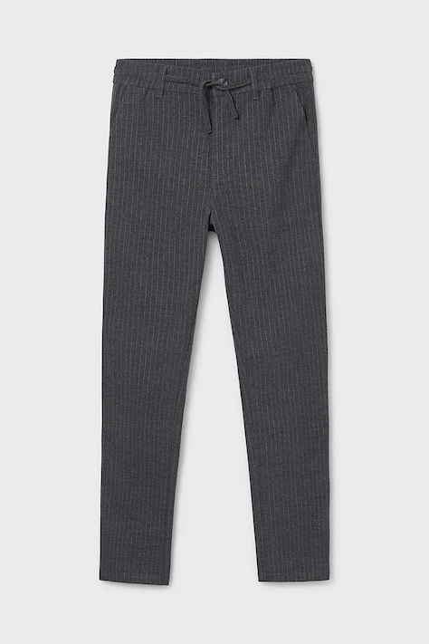 Mayoral pantaloni copii culoarea gri, cu imprimeu, 7567