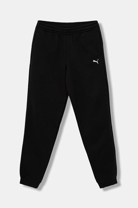 Puma spodnie dresowe dziecięce ESS Sweatpants FL B kolor czarny gładkie 684915