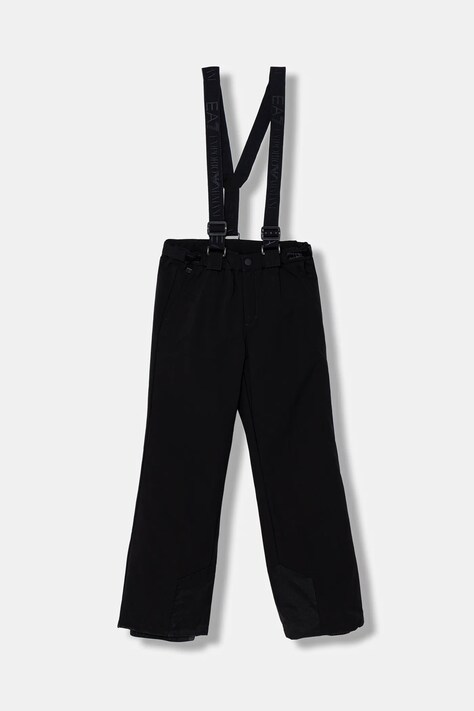 EA7 Emporio Armani spodnie narciarskie dziecięce kolor czarny 7B000115 AF14794