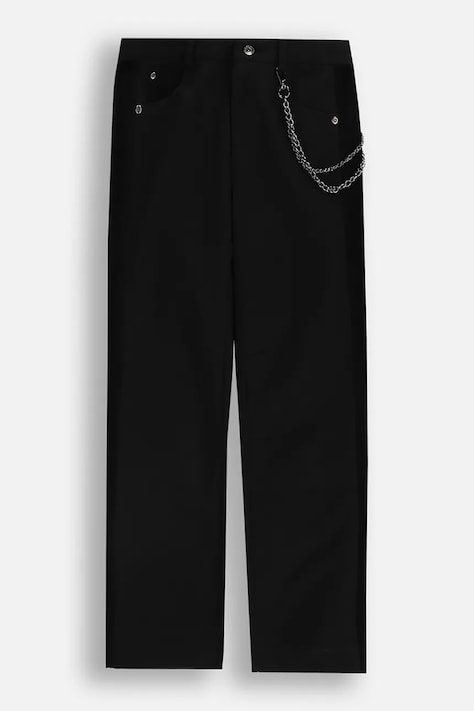 Coccodrillo pantaloni con cotone per bambini colore nero ELEGANT PARTY BOY
