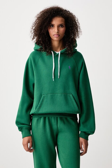 Polo Ralph Lauren Tepláky dámské zelené regular waist 211971700