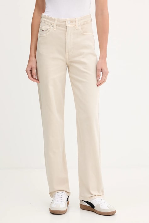 Džíny Tommy Jeans dámské, high waist, DW0DW20997