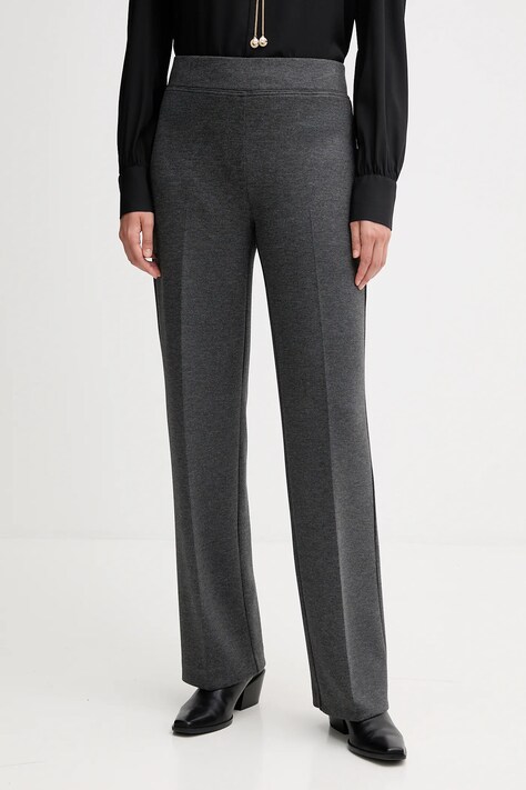 Kalhoty Joseph Ribkoff dámské, šedá barva, high waist, 253300