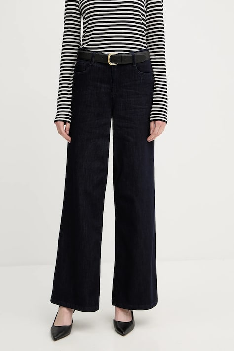 Joseph Ribkoff jeans culoarea bleumarin, 251968F25