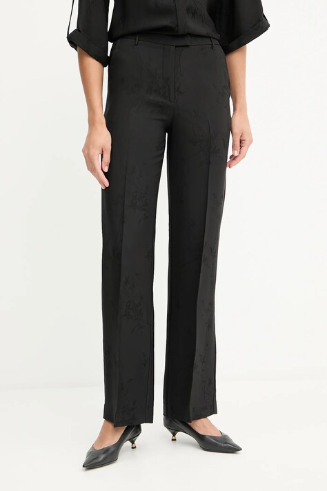 Marciano Guess spodnie WHITNEY damskie kolor czarny proste high waist 5YGB26 7337A