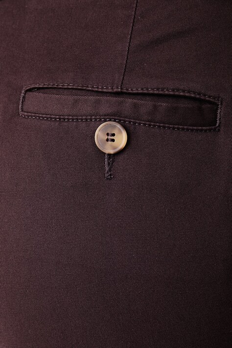 United Colors of Benetton Spodnie slim fit damskie brązowe regular waist 4FRXDF096