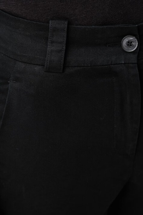 United Colors of Benetton Spodnie slim fit damskie czarne regular waist 4FRXDF096