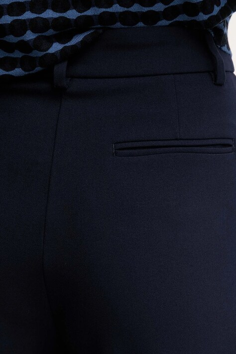 United Colors of Benetton штани straight жіночі — AW25-SPD07W, темно-синій — фото 4