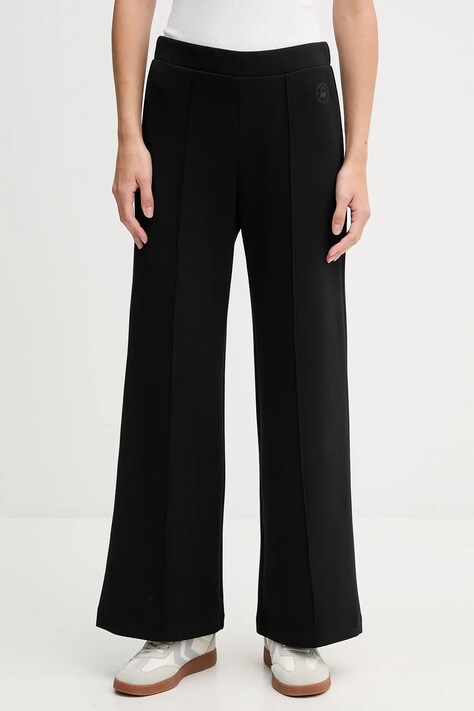 United Colors of Benetton pantaloni de trening culoarea negru, uni, 3Y2F3F04K