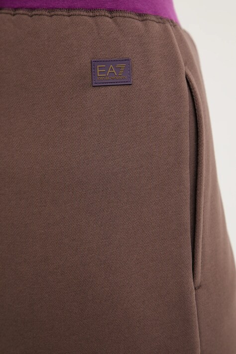 Спортивні штани EA7 Emporio Armani — AW25-SPD0AB, коричневий — фото 6