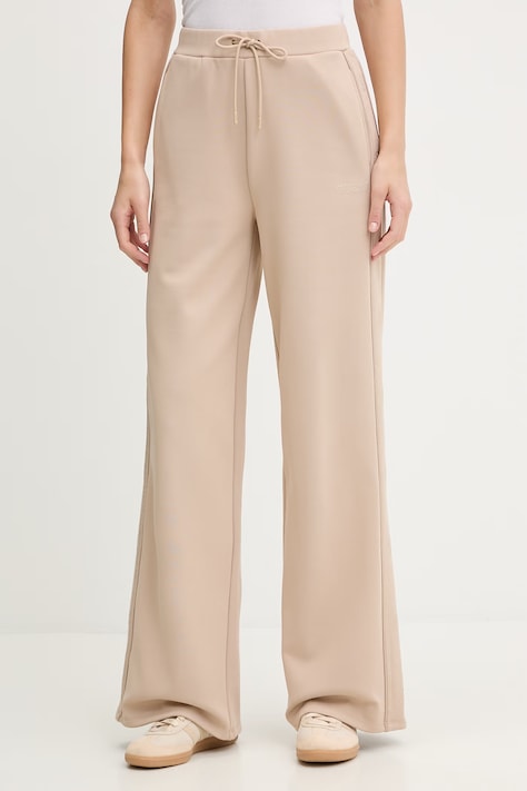 Παντελόνι φόρμας Guess OCTAVIA χρώμα: μπεζ, V5BB12 KCX22