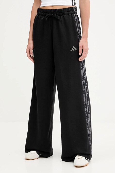 adidas spodnie dresowe Essentials damskie kolor czarny gładkie JM1840