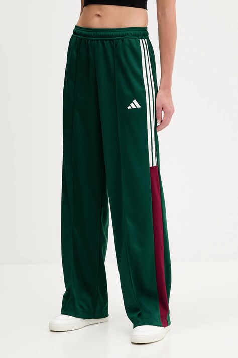 Спортивні штани adidas Tiro колір зелений однотонні JW6812
