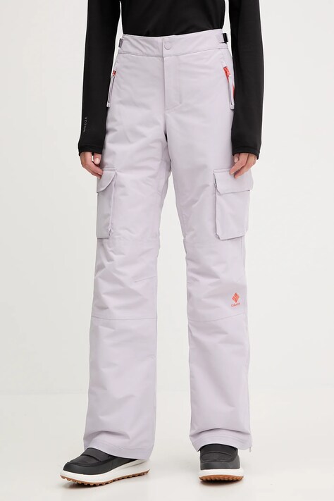 Columbia spodnie narciarskie Coreshot kolor fioletowy 2133501
