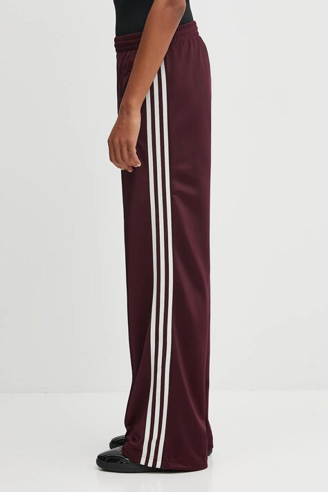 Παντελόνι φόρμας adidas Originals Adicolor Classic Firebird Loose χρώμα: μπορντό, KA7743