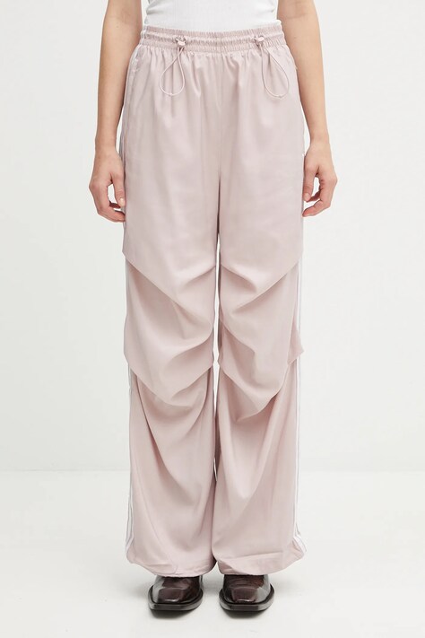 adidas Originals spodnie dresowe Trackpant damskie kolor różowy z aplikacją KE9791