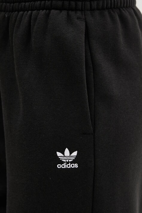 Спортивні штани adidas Originals Essentials Wide Leg Fleece — AW25-SPD0FD, чорний — фото 4