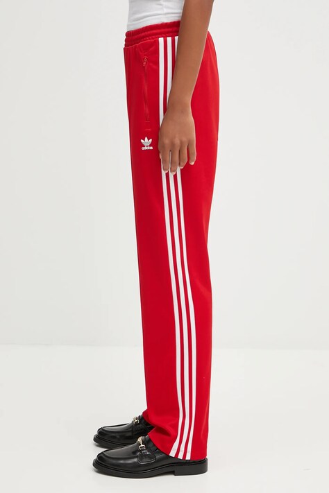 adidas Originals joggers Classic Tp red color with an application JV7392