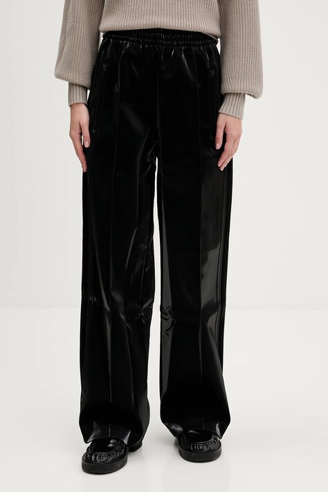 Спортивні штани adidas Originals Holiday Tp колір чорний однотонні JV7503