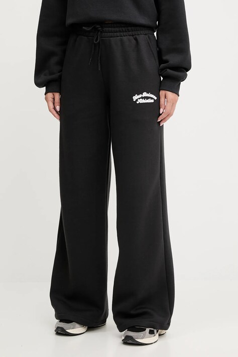 New Balance pantaloni de trening culoarea negru, cu imprimeu, WP53902BK