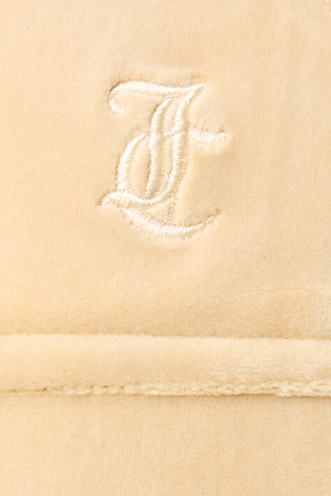 Juicy Couture штани flare жіночі велюрові LAYLA LOW RISE POCKET GOLD — фото 4