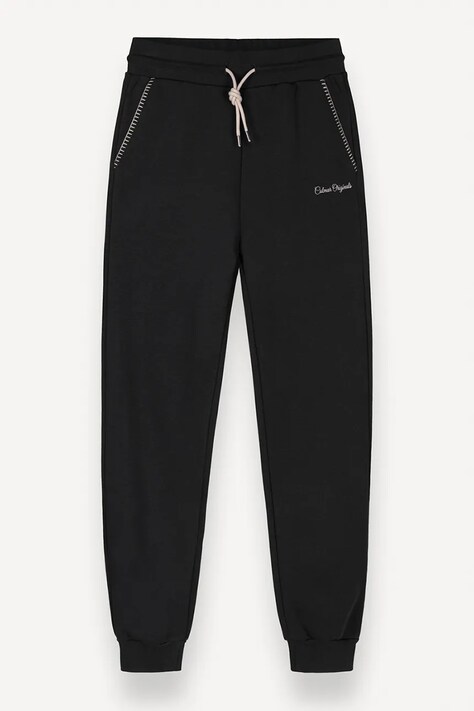 Colmar pantaloni de trening culoarea negru, neted, 9254.3ZN