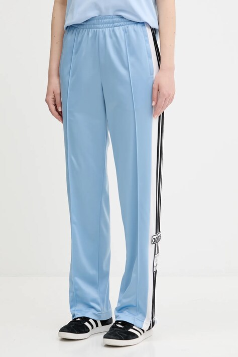 Tepláky adidas Originals Adibreak dámské, modrá barva, s aplikací, JV7513