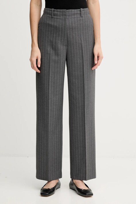 Παντελόνι Tommy Hilfiger χρώμα: γκρι, WW0WW47550