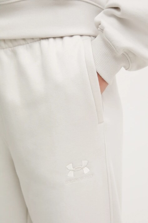 Спортивні штани Under Armour Icon Vida — AW25-SPD0Z6, бежевий — фото 4