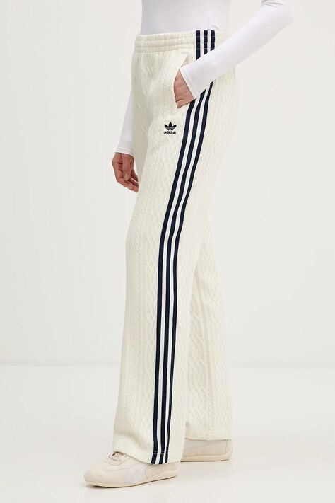 Спортивні штани adidas Originals — AW25-SPD0ZH, бежевий — фото 4