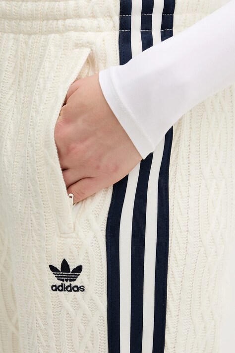 Спортивні штани adidas Originals — AW25-SPD0ZH, бежевий — фото 5