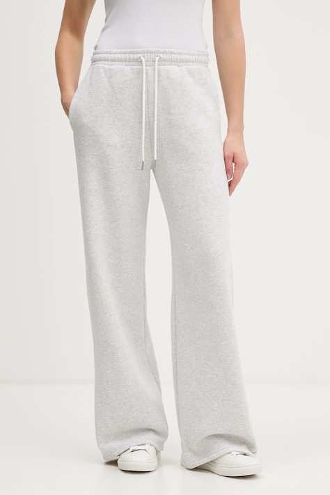 Abercrombie & Fitch spodnie dresowe kolor szary melanżowe KI147-5046-112