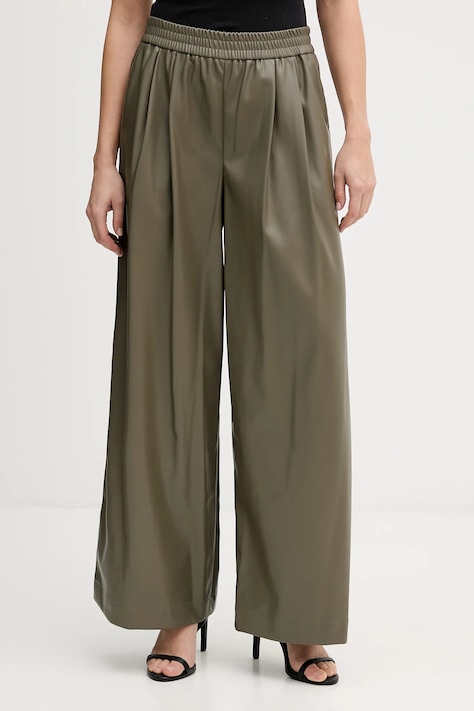 Παντελόνι United Colors of Benetton χρώμα: πράσινο, 4M3CDF0A8