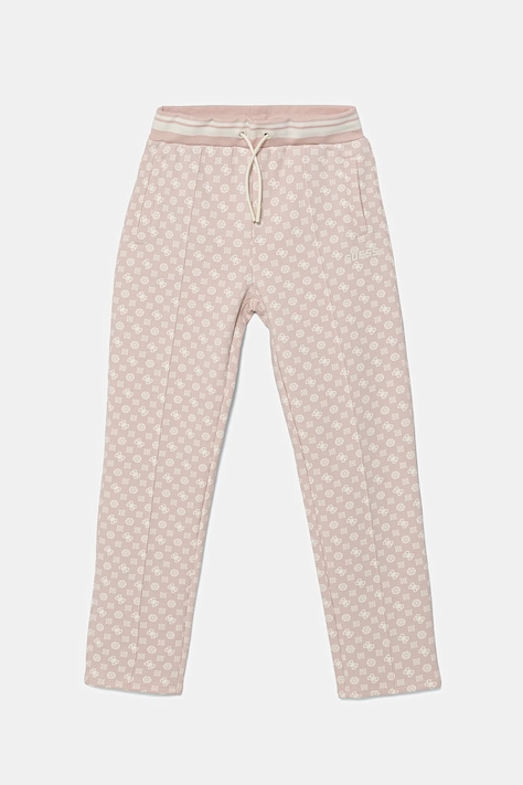 Dětské tepláky Guess růžová barva, J5YQ34 KB212