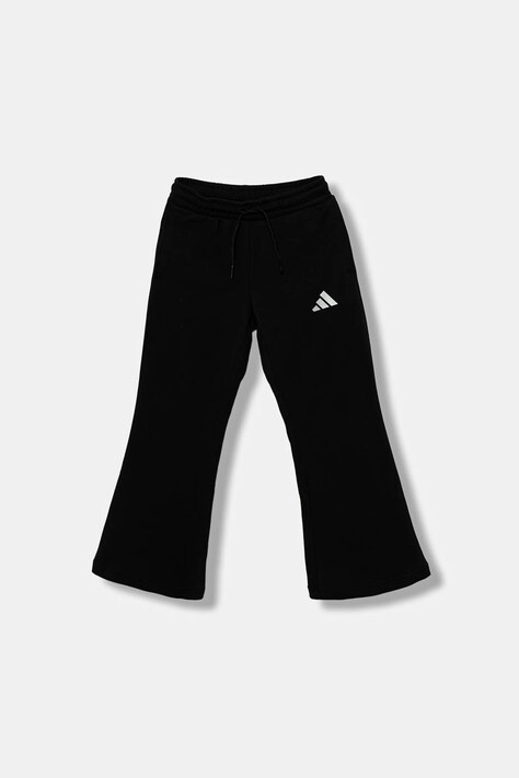 adidas spodnie dresowe dziecięce kolor czarny gładkie JN2226