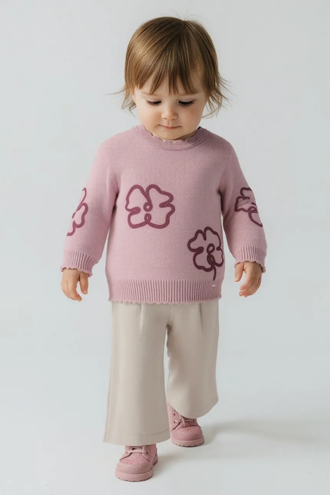 Hlače za bebe Mayoral boja: bež, 2588