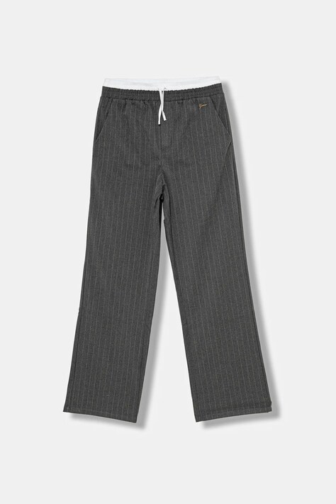 Guess spodnie dziecięce kolor szary wzorzyste J5BB02 W3150
