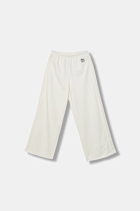 Otroški spodnji del trenirke Pinko bela barva, KFPA017.C.FF013