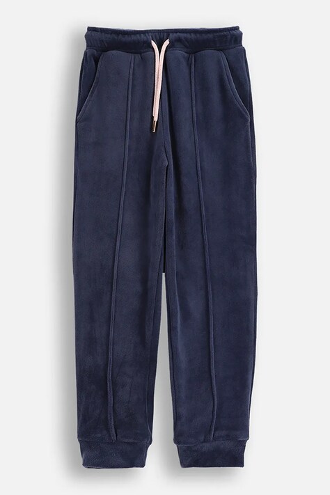 Detské tepláky Coccodrillo tmavomodrá farba, jednofarebné, FROSTING PUDDLE GIRL KIDS